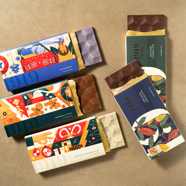 1919 chocolate festive five set